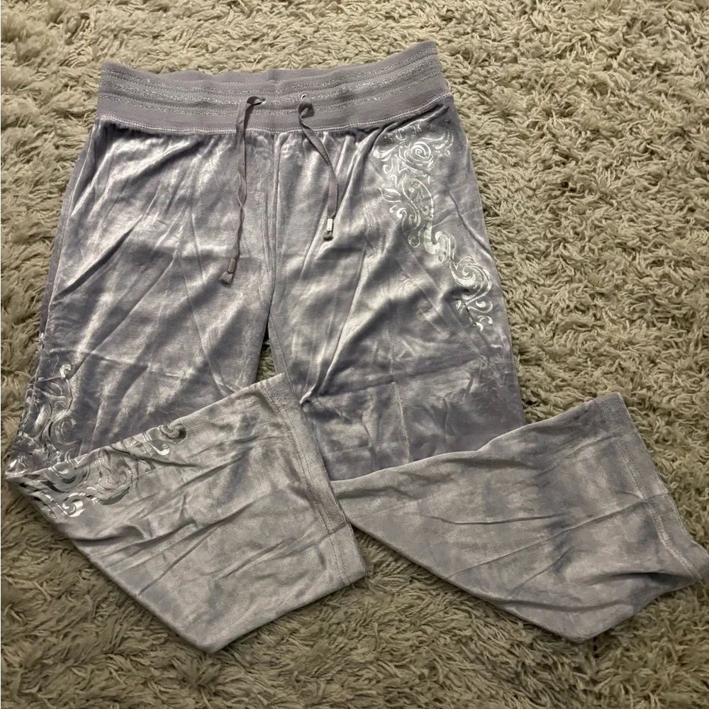 BCBGMaxAzria Silver Fabric with Black Label Size L - Picture 4 of 16